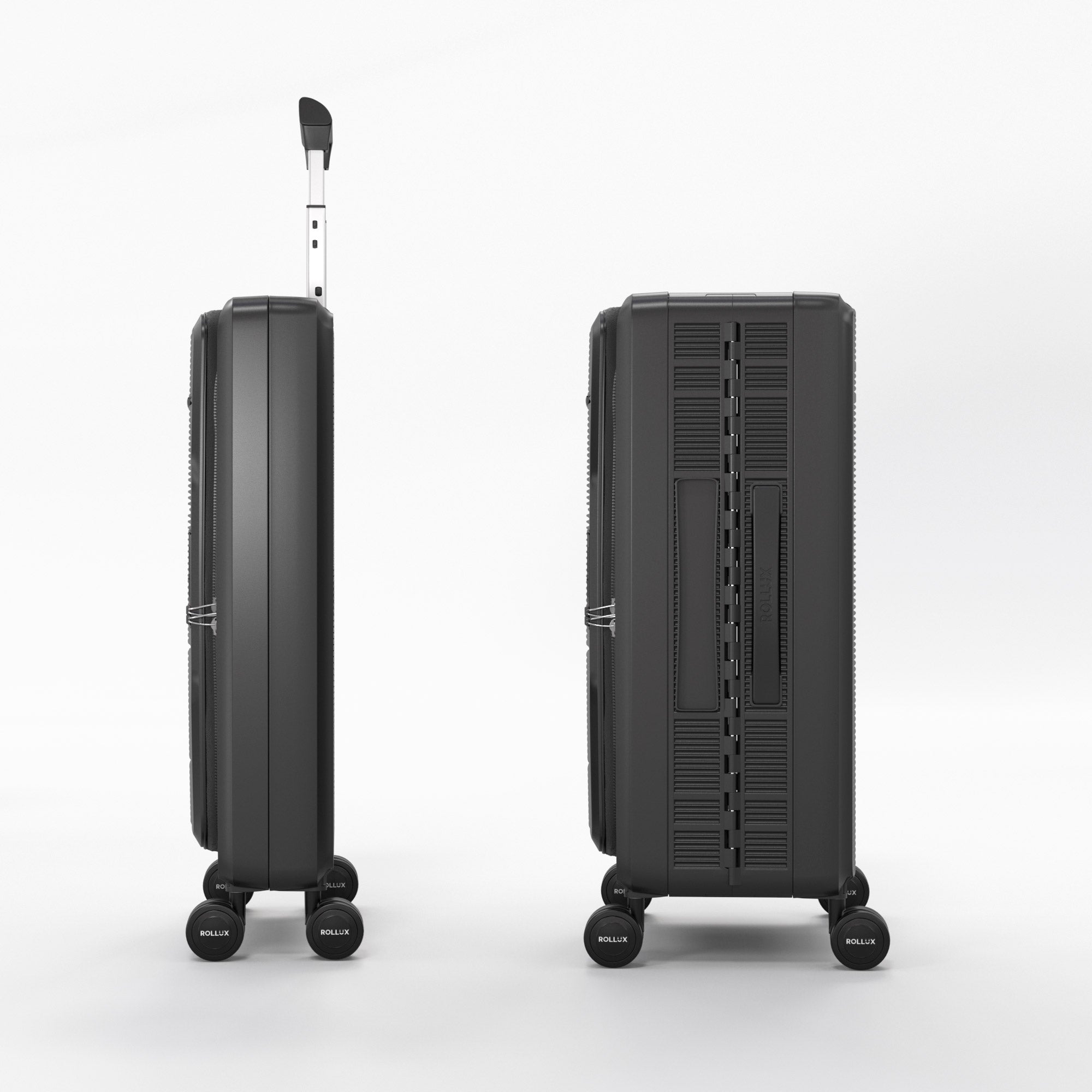 Rollux Foldable Luggage Black 24 inches